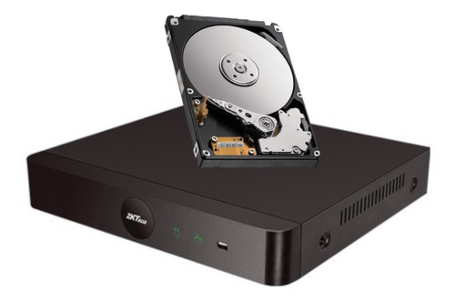 Imagen 1 de 3 de Dvr Pentahibrido Zkteco Z8308xesl 8 Canales 1080p Lite H264 + 500gb