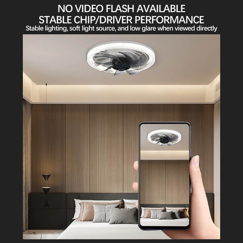 Ventilador De Techo Moderno Para Dormitorio De Restaurante,