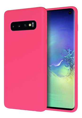 Funda Para Samsung Galaxy S10 (color Rosa/marca Zuslab)