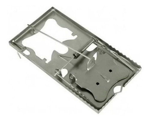 Ratoeira Metálica Galvanizada Pequena 12x6,5cm - Mister