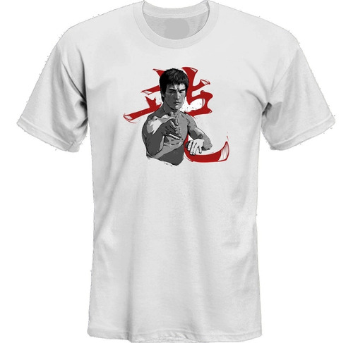 Remeras Bruce Lee Dragon Kanji *mr Korneforos*