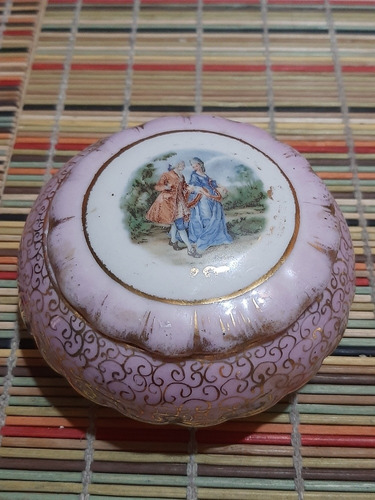 Alhajerito Antiguo De Porcelana Art 2098