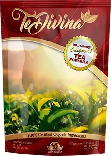 Te Divina Original 100% Organico 1 Sobre. Envios Gratis!!!