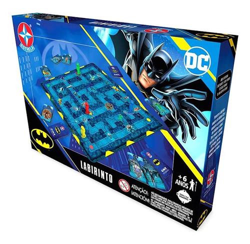 Jogo De Tabuleiro Labirinto Do Batman Dc Gotham Cit Estrela