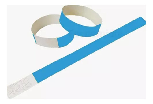 Pulseira E Identificação Térmica Hospit Evento Camasso Azul