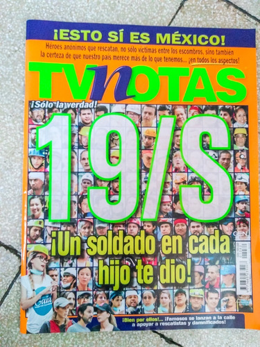 Revista Tv Notas 19s Septiembre 2017