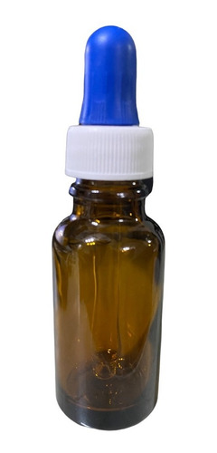 3 Frascos Goteros Con Pipeta Vidrio Ambar 30ml