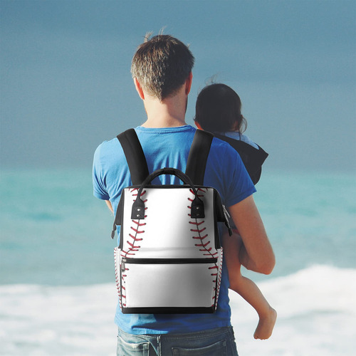 Mochila De Pañales Impermeable Para Viajes Con Gran Capacida