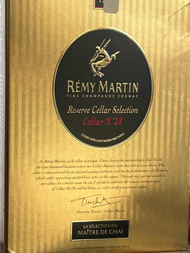 Cognac Remy Martin Reserva Cellar 28