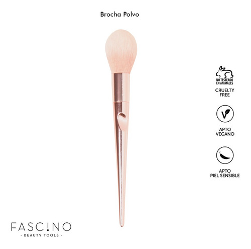 Imagen 5 de 10 de Brochas Pinceles Maquillaje Set Fascino Riñonera Belt Bag