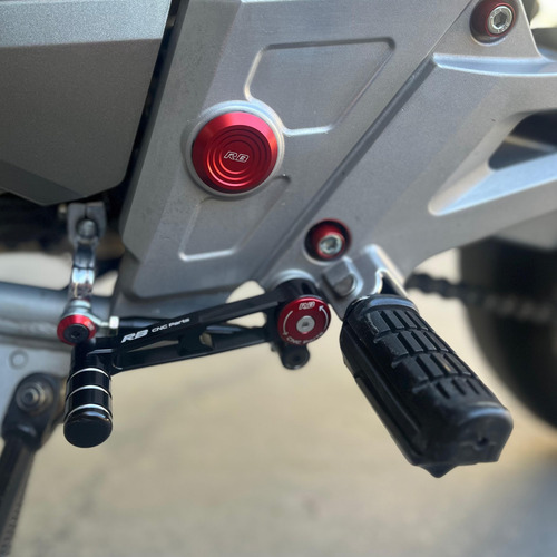 Palanca De Cambios Rb Honda Cbx 250 Twister Rojo