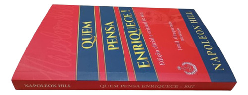 Livro Quem Pensa Enriquece : Edição Oficial E Original De 1937, Edição Promocional, Tamanho Slim, Napoleon Hill, Editora Cdg, 2024