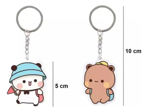 Hui Ursinho De Pelúcia Bubu Dudu Panda Kawaii De 24 Cm Com