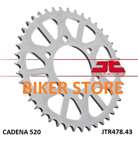 Sprocket Trasero Kawasaki Ninja Zx-6rr (zx600) 2005-2006