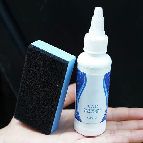 Kit De Cera Para Pulir Arañazos De Coches, Esponja, Crema, C