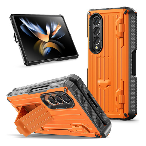 Funda De Teléfono Con Soporte Para Galaxy Z Fold3, 4, 5