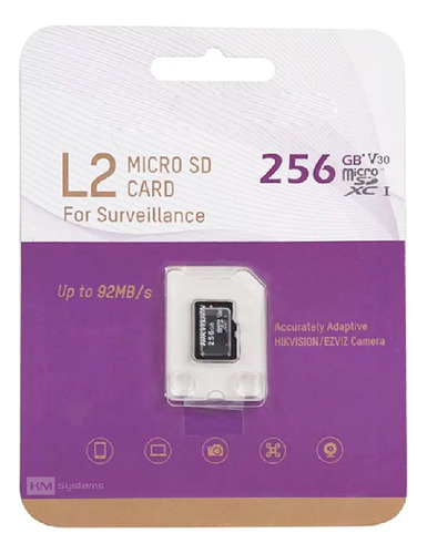 Memoria Micro Sd 256gb Hikvision L2