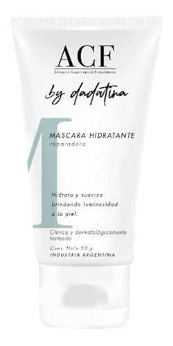 Mascara Hidratante Reparadora Acf By Dadatina Tipo de piel Todo tipo de piel