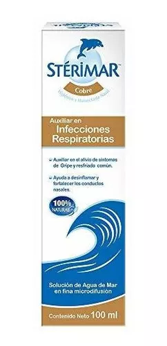 Stérimar™ Congestión Nasal - Solución de agua de mar natural.