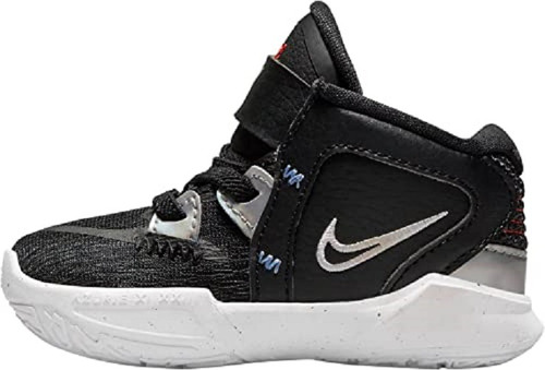 Zapatos Nike Kyrie 8 Infinity Negro/multiblanco Para Niño