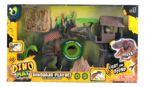 Dinosaurios Set De Figuras Con Accesorios Dino 