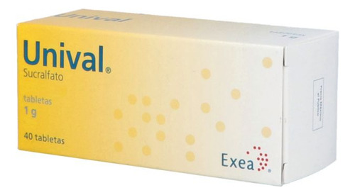Unival 1g Caja Con 40 Tabletas