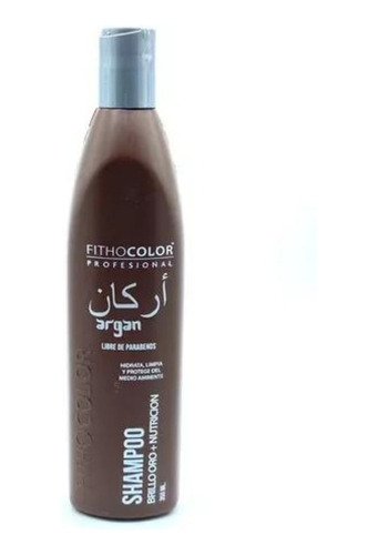 Fithocolor Shampoo Argan Brillo Oro + Nutrición X 350 Ml