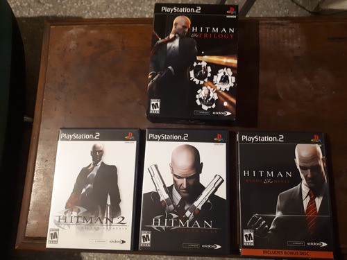 Hitman Trilogy Playstation 2 Como Nuevos