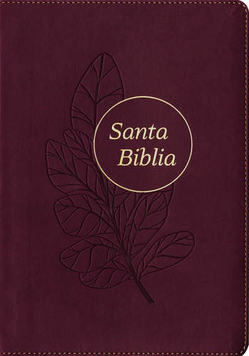 Biblia Ultrafina Letra Grande Rvr1960 Sentipiel Café Rojizo