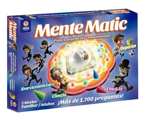 Juego De Mesa Mentematic Juego De Preguntas Familiar