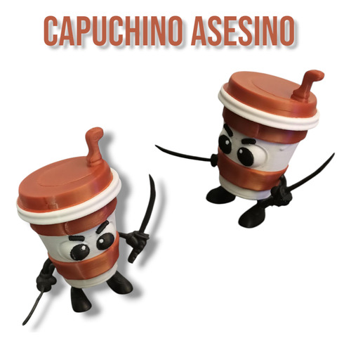 Tung Tung Tung Sahur - Muñeco/juguete- Italian Brainrot 3d