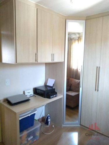 Imagem 14 de 19 de Apartamento Com 3 Dormitórios À Venda, 63 M² Por R$ 185.000,00 - Parque João De Vasconcelos - Sumaré/sp - Ap1147