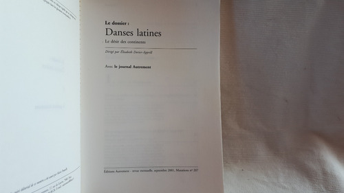 Imagen 4 de 10 de Danses Latines Désir Des Continents Dorier Apprill Frances
