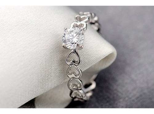 Imagen 4 de 8 de Anillos Compromiso Regalo Para Mama Esposa Mujer Novia Duo