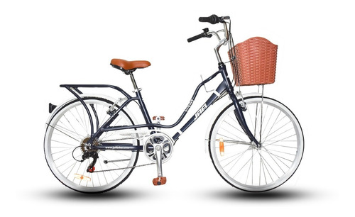 Bicicleta Jafi Vintage Lady Loving De Paseo Mujer Aro 24 6v