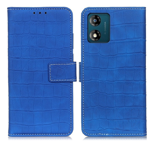 Funda De Teléfono De Cuero Para Motorola Moto E13 4g 2023