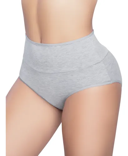 Cachetero Paq X2 Para Mujer Gris Jaspe/rojo Mp