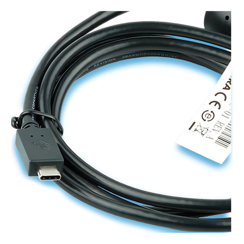 Cable USB estándar C de Zebra, 1,5 m, CBL-TC2x-USBC-01 (zbr01)