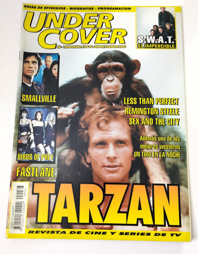 Revista Under Cover N 36 Tarzan Remington Steele Swat