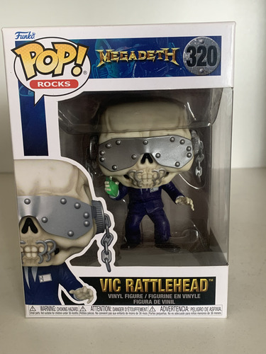 Funko Pop Megadeth Vic Rattlehead