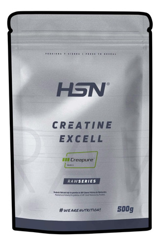 Creatina Excell 100% Creapure 500gr Raw Series De Hsn