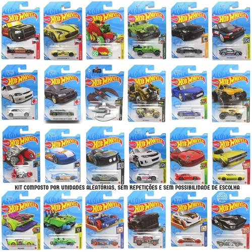 Carrinhos Hot Wheels - Sortidos - Originais 10 Unidades