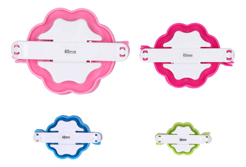 Set De Costura Para Hacer Pompones, 4 Tamaños Diferentes, Co