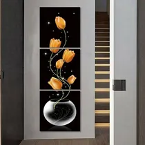 Comprar Cuadros Florales Tripticos Polipticos Modernos Pintados
