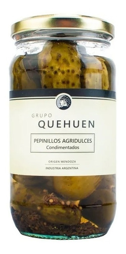Pepinillos Agridulces Quehuen - 330 Grs