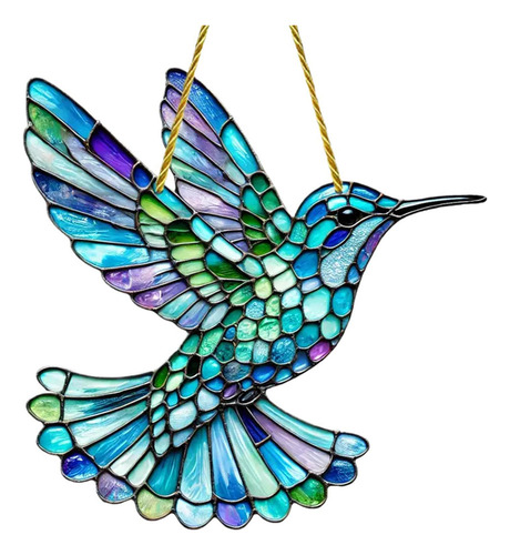 J Colibríes De Colibrí Pájaros Solares De Sol Acrylic Bird