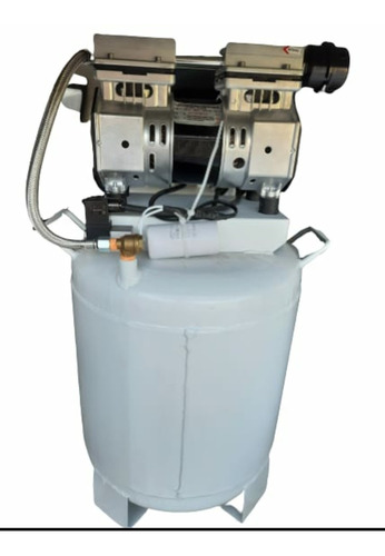 Imagen 4 de 4 de Compresor Dental Libre De Aceite/ Silencioso Iron Krab 50lts