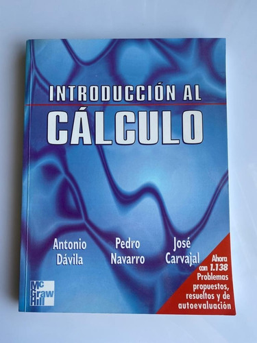 Introducción Al Calculo Mac Graw Hill Davila Navarro Carvaja