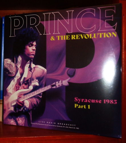 Prince - Syracuse 1985 Part 1 - Vinilo Nuevo Cerrado Europeo