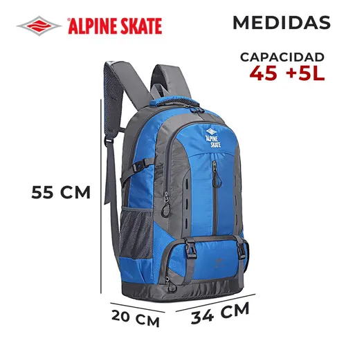 Mochila Tactica Mochilero 30 Litros Camping Trekking Montaña